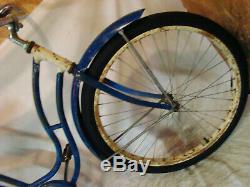 1950s SCHWINN HORNET LADIES VINTAGE BICYCLE BLUE PANTHER TYPHOON SPITFIRE B6 S2