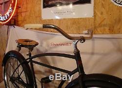 1950s SCHWINN MAJESTIC STRAIGHTBAR CRUISER BIKE VINTAGE RAT ROD PANTHER HORNET