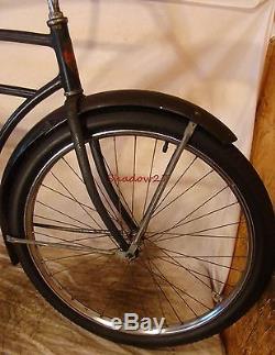 1950s SCHWINN MAJESTIC STRAIGHTBAR CRUISER BIKE VINTAGE RAT ROD PANTHER HORNET