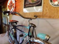 1950s SCHWINN PANTHER MENS STRAIGHTBAR BICYCLE VINTAGE PHANTOM HORNET SPRINGER