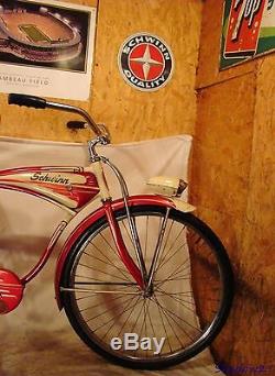 1950s SCHWINN STREAMLINER TANK BICYCLE VINTAGE HORNET B6 DX S7 PHANTOM ROCKET