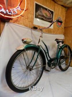 1950s SCHWINN WASP BALLOON TIRE BICYCLE VINTAGE CRUISER S2 B6 HORNET PHANTOM 50S