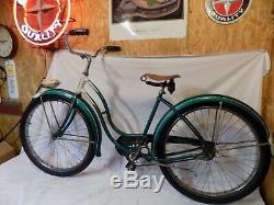 1950s SCHWINN WASP BALLOON TIRE BICYCLE VINTAGE CRUISER S2 B6 HORNET PHANTOM 50S