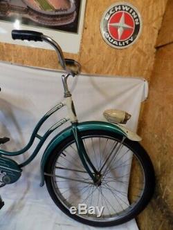 1950s SCHWINN WASP BALLOON TIRE BICYCLE VINTAGE CRUISER S2 B6 HORNET PHANTOM 50S