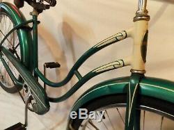 1950s SCHWINN WASP BALLOON TIRE BICYCLE VINTAGE CRUISER S2 B6 HORNET PHANTOM 50S