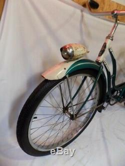 1950s SCHWINN WASP BALLOON TIRE BICYCLE VINTAGE CRUISER S2 B6 HORNET PHANTOM 50S