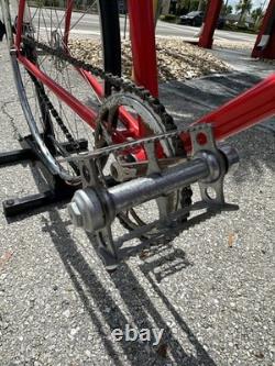 1950s Schwinn Paramount Track Vintage Bicycle Repainted With Some OE parts