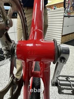 1950s Schwinn Paramount Track Vintage Bicycle Repainted With Some OE parts