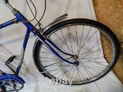 1951 Schwinn World Traveler 3-speed Racer Bike Vintage Superior Tourist Ace 50s