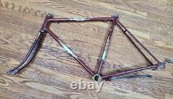 1952 Men's Schwinn World Bike 26 Frame, Fork, Kickstand, Head Badge Model W-1