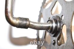 1952 Schwinn Black Phantom Bicycle CRANKSET Vtg Mens 26 Balloon Bike Part