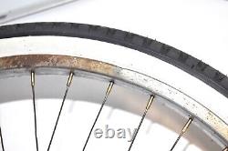 1952 Schwinn Black Phantom Bicycle S2 RIM WHEEL SET 26 Balloon Bike Part