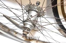 1952 Schwinn Black Phantom Bicycle S2 RIM WHEEL SET 26 Balloon Bike Part