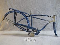 1952 Schwinn Hornet bike frame and parts original antique bicycle old vintage