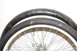 1952 Schwinn Spitfire Bicycle S2 WHEEL SET New Departure Hub Nice Bike Tires