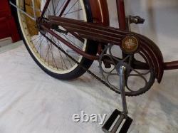 1952 Schwnn Hornet Mens Vintage Springer Fork Tank Bike Panther B6 DX Skiptooth