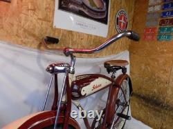 1952 Schwnn Hornet Mens Vintage Springer Fork Tank Bike Panther B6 DX Skiptooth