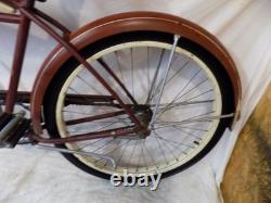 1952 Schwnn Hornet Mens Vintage Springer Fork Tank Bike Panther B6 DX Skiptooth