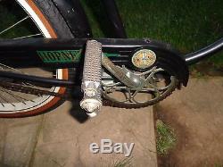 1952 or 57 Schwinn Black Hornet Spitfire Vintage Men's Bicycle