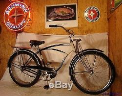 1953 Schwinn Hornet Mens B6 Springer Fork Cruiser Bicycle Phantom Wasp Vintage