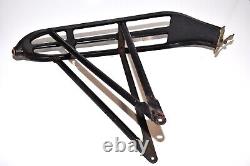 1953 Schwinn Black Phantom Bicycle LUGGAGE RACK Vtg 26 Balloon Bike Part