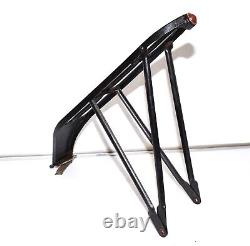 1953 Schwinn Black Phantom Bicycle LUGGAGE RACK Vtg 26 Balloon Bike Part