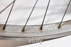 1953 Schwinn Panther Bicycle S2 RIM WHEEL SET BENDIX Original Balloon Bike Part