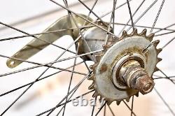 1953 Schwinn Panther Bicycle S2 RIM WHEEL SET BENDIX Original Balloon Bike Part