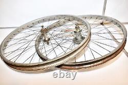 1953 Schwinn Panther Bicycle S2 RIM WHEEL SET BENDIX Original Balloon Bike Part