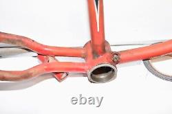 1953 Schwinn Red Phantom Bicycle FRAME & HEAD BADGE Mens 26 Balloon Bike