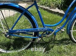 1954 Schwinn Hollywood Bicycle M43898 Chicago Schwinn Vintage Cruiser Bike