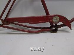 1954 Schwinn Hornet Bicycle FRAME CHAIN GUARD HEAD BADGE KICKSTAND Mens 26
