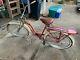 1954 Schwinn Vintage Red Lady Hornet Cruiser Bike, Single Speed, 26-inch Wheels