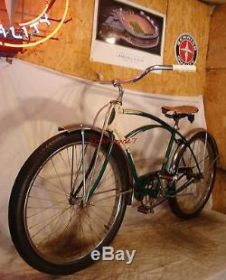 1955 SCHWINN STREAMLINER B6 BIKE VINTAGE DELUXE AUTOYCLE/PHANTOM WAS TANK S2 50s