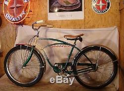 1955 SCHWINN STREAMLINER B6 BIKE VINTAGE DELUXE AUTOYCLE/PHANTOM WAS TANK S2 50s