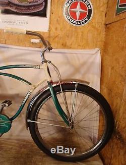 1955 SCHWINN STREAMLINER B6 BIKE VINTAGE DELUXE AUTOYCLE/PHANTOM WAS TANK S2 50s