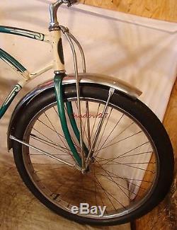 1955 SCHWINN STREAMLINER B6 BIKE VINTAGE DELUXE AUTOYCLE/PHANTOM WAS TANK S2 50s