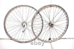 1955 Schwinn Black Phantom Bicycle S2 RIM WHEEL SET 26 Balloon Bike Part