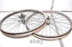 1955 Schwinn Black Phantom Bicycle S2 RIM WHEEL SET 26 Balloon Bike Part