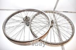 1955 Schwinn Black Phantom Bicycle S2 RIM WHEEL SET 26 Balloon Bike Part