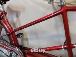 1955 Schwinn Town And Country Tandem 2-person Bicycle Vintage Bike Drum Brake 55