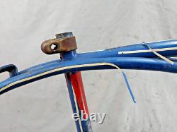 1955 Schwinn Vintage Cruiser Road Bike Frame Set 19 Large Steel USA Made/Ships