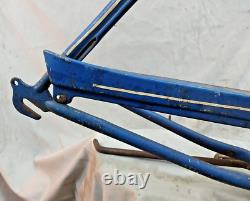 1955 Schwinn Vintage Cruiser Road Bike Frame Set 19 Large Steel USA Made/Ships