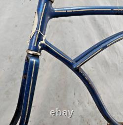 1955 Schwinn Vintage Cruiser Road Bike Frame Set 19 Large Steel USA Made/Ships