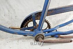 1955 Schwinn Vintage Cruiser Road Bike Frame Set 19 Large Steel USA Made/Ships