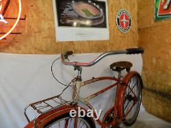 1956 Schwinn Flying Star Vintage Tank Bicycle Rat Rod Typhoon Deluxe Tornado S7