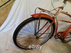 1956 Schwinn Flying Star Vintage Tank Bicycle Rat Rod Typhoon Deluxe Tornado S7