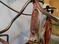 1956 Schwinn Flying Star Vintage Tank Bicycle Rat Rod Typhoon Deluxe Tornado S7