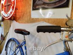 1956 Schwinn Racer Ladies Road Cruiser Bicycle Blue Collegiate Breeze Vintage