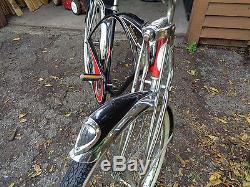 1956 Vintage Schwinn Black Phantom Bicycle BLOWOUT PRICE SALE